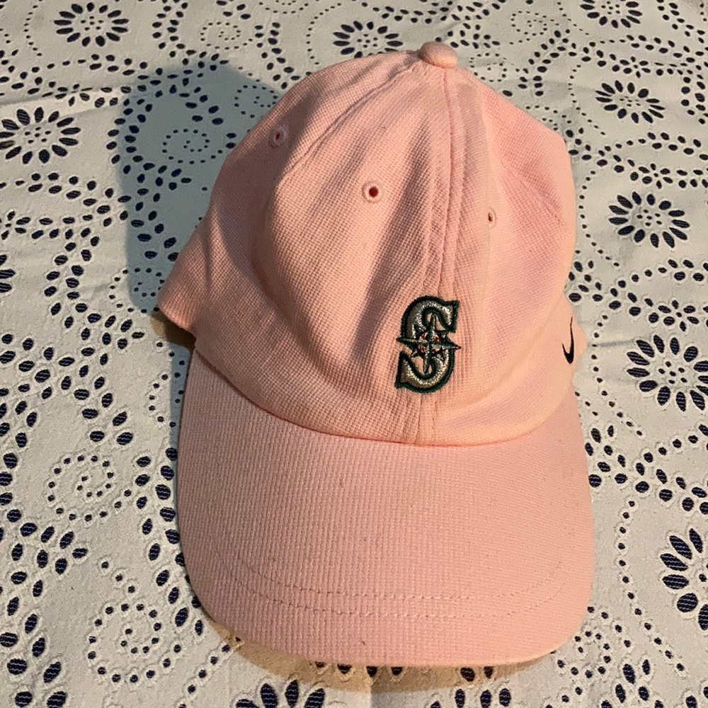 Seattle Mariner’s Baseball Cap, Pink, one size